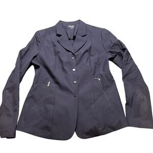 Piper By Smartpak Equestrian English Show Jacket Navy Blue Wmns 10 Long Sleeve‎